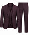 Benetti 3Pc Marco Suit Plum