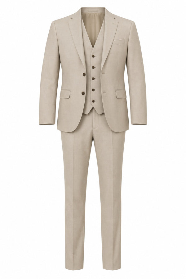 Benetti 3Pc Marco Suit Stone