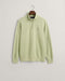 Gant Reg Shield Half Zip Sweat Top Mint