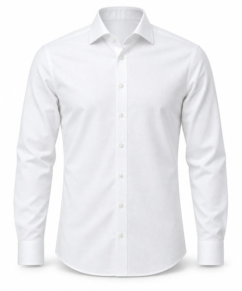Ed Oliver Preston Shirt White