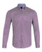 Andre Printed Shirt Burgundy