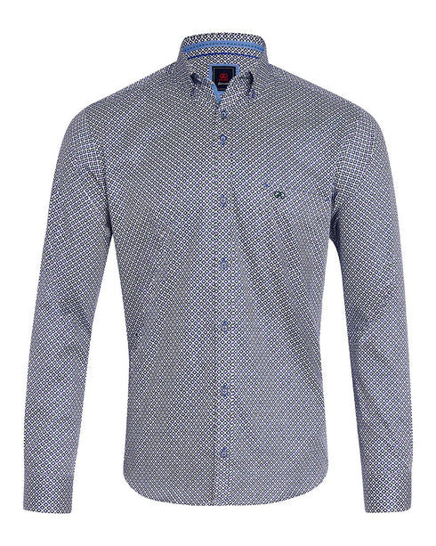 Andre Printed Shirt Green