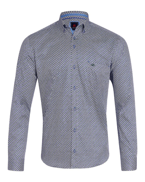 Andre Printed Shirt Green