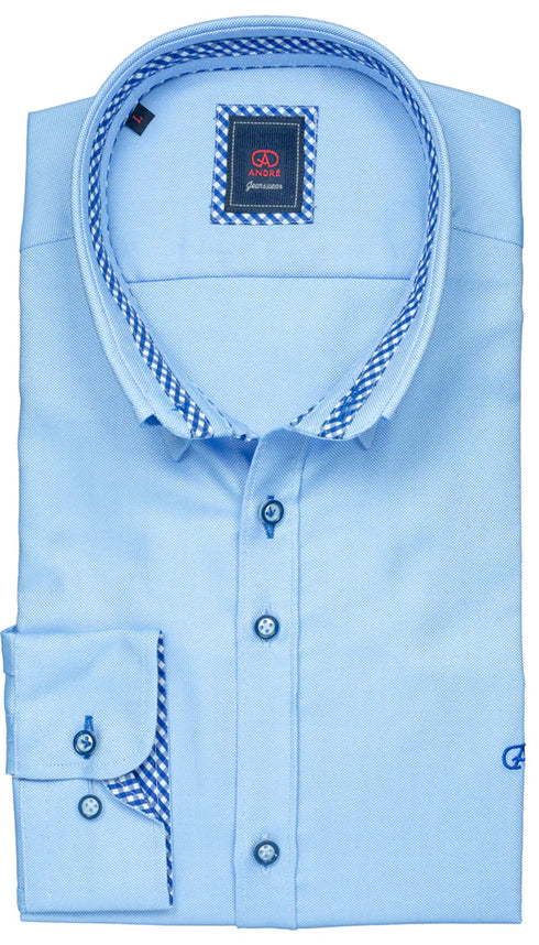 Andre Rhine B/D Casual Shirt Blue