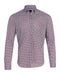 Andre Printed Shirt Burgundy