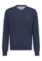 Fynch-Hatton V/Neck Pullover Navy