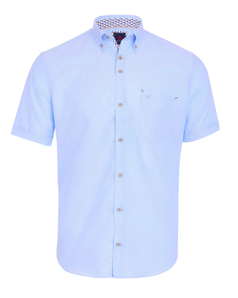 Andre Ss Casual Shirt Blue