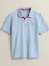 Gant Contrast Pique S/S Polo Tee Shirt Sky