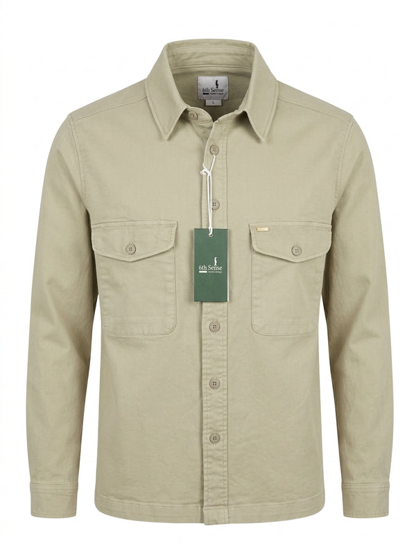 6Th Sense Overshirt Green
