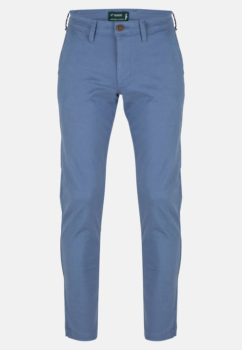 6Th Sense Kansas Chino Trouser Blue/Grey