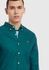 Farah Brewer Ls Shirt Teal