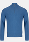 6Th Sense Tommy 1/4 Zip Up Knitwear Blue