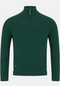 6Th Sense Tommy 1/4 Zip Up Knitwear Green