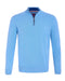 Andre Tory Zip Knitwear Blue