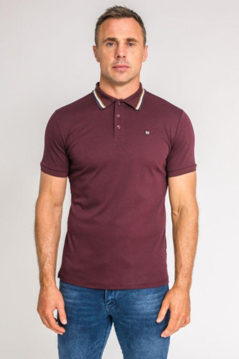 Xv Kings Turbo Raiders Polo Tee Shirt Plum
